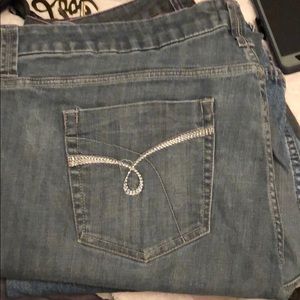 Cavaricci distressed jeans